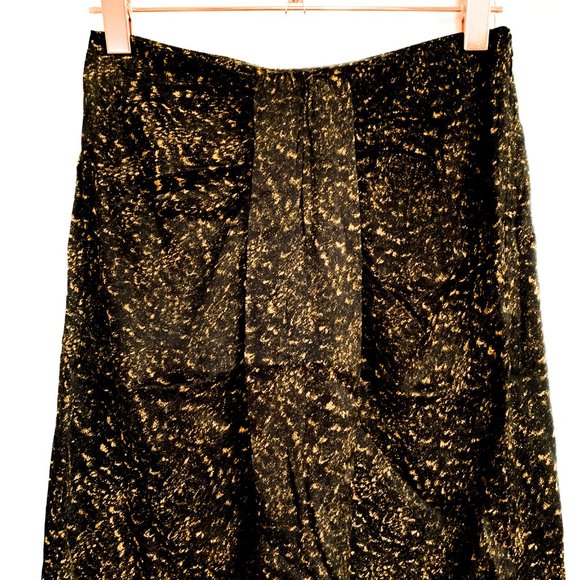 NWT & OTHER STORIES print draped midi skirt 4 - Picture 8 of 8